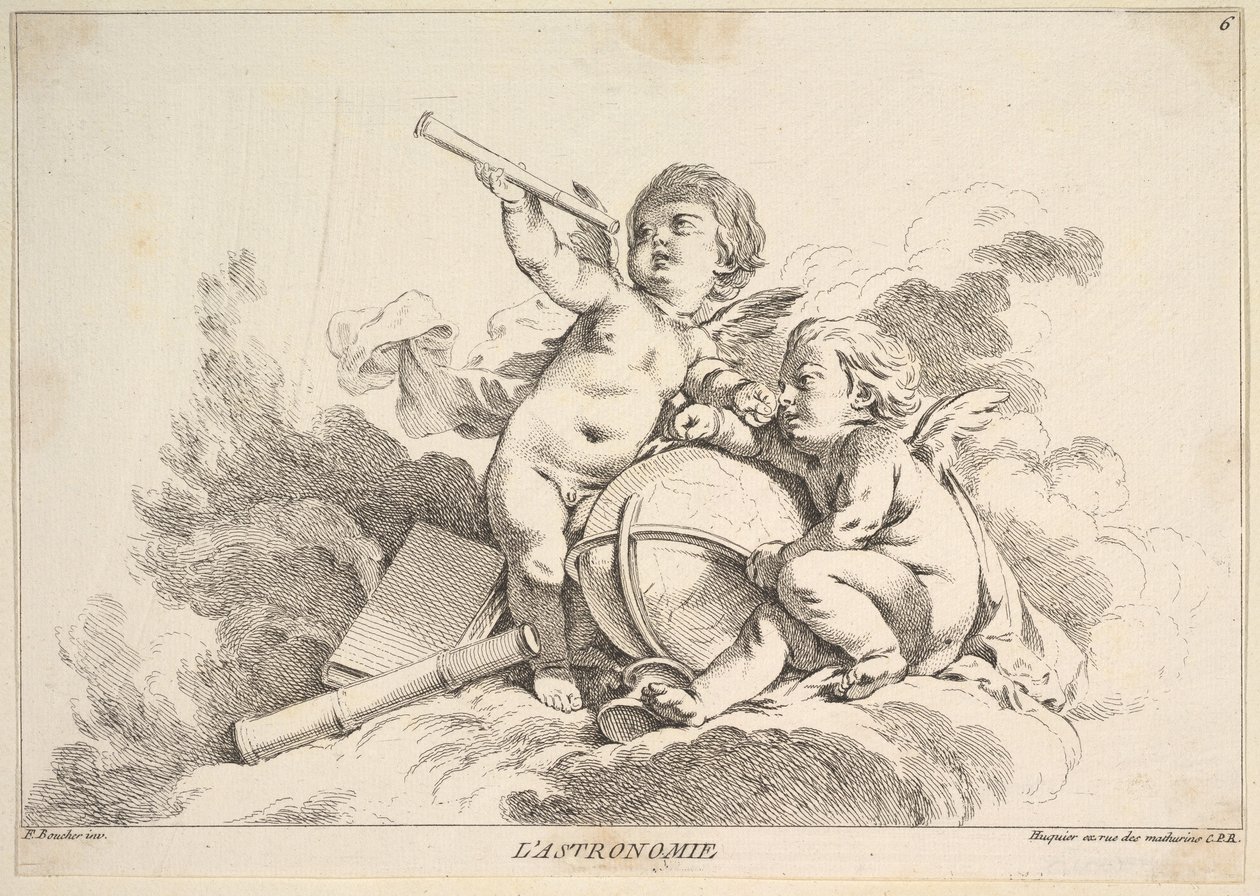 Astronomi. by Louis Felix de la Rue
