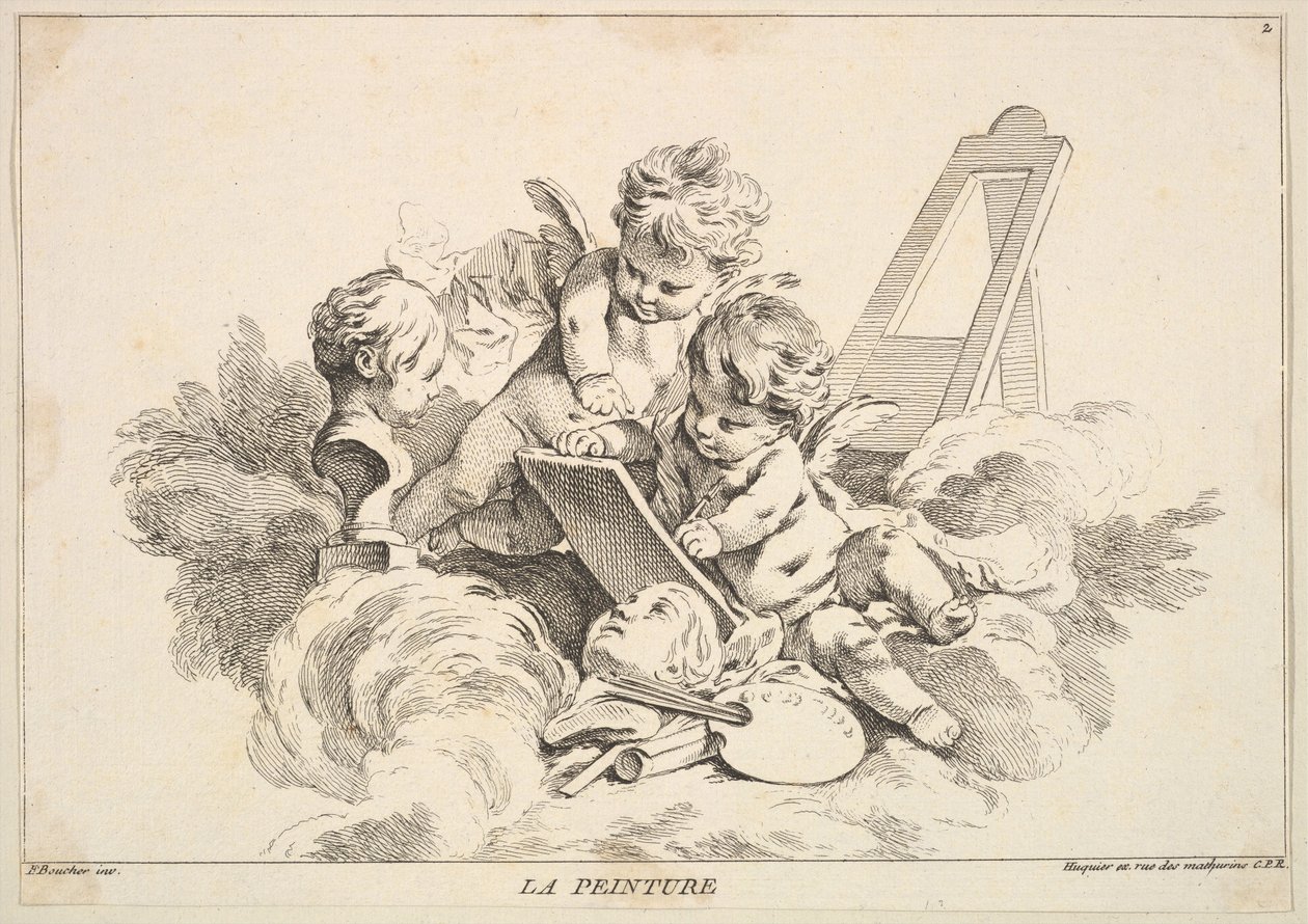 Tablo. by Louis Felix de la Rue