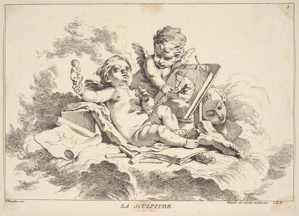 Heykel. by Louis Felix de la Rue
