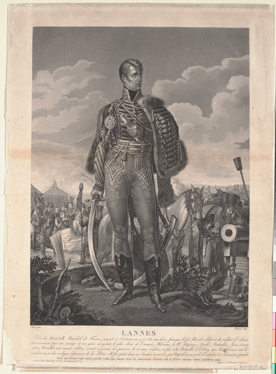 Jean Lannes 1769-1809, 1809 by Louis Francois Aubry