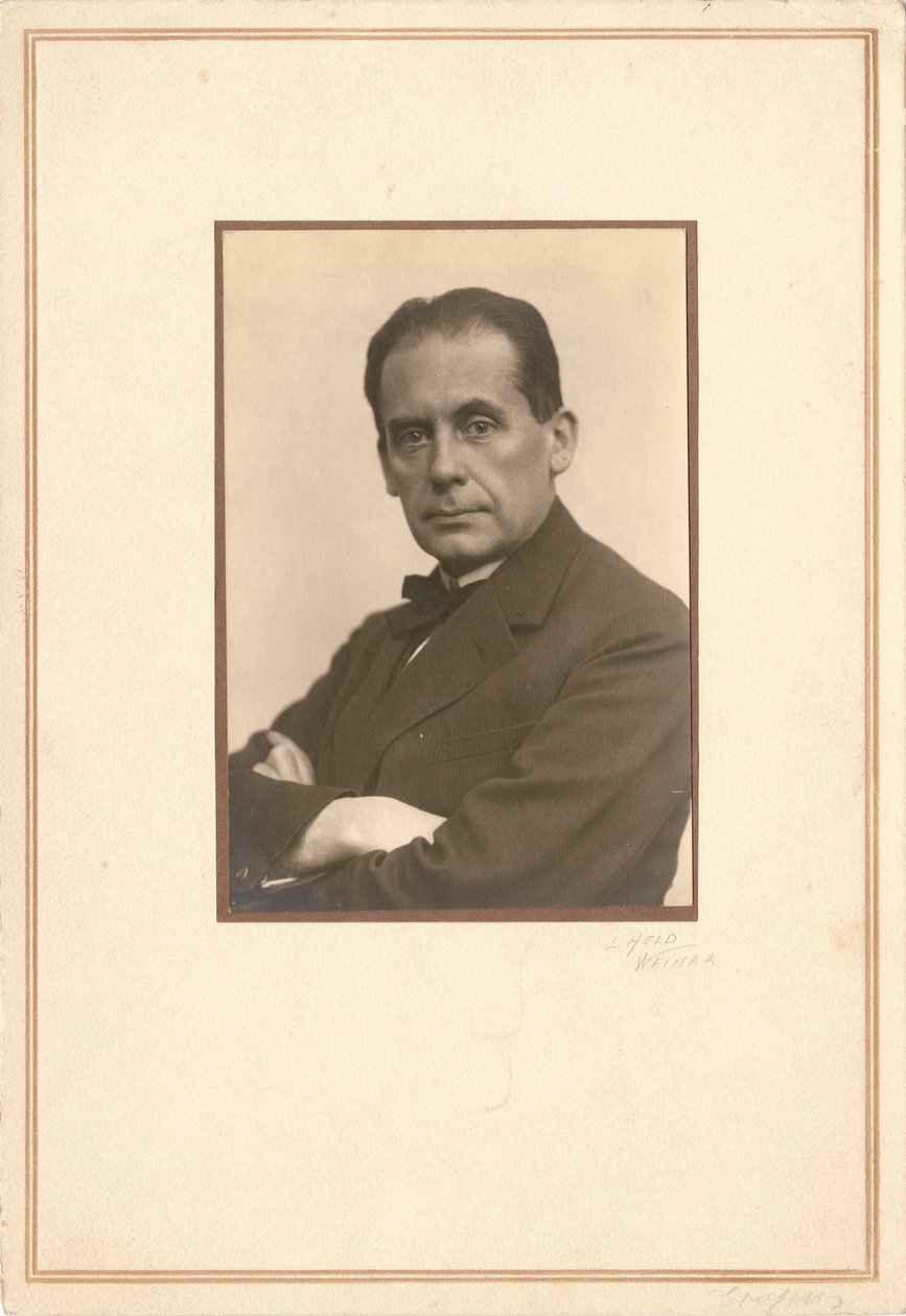 Walter Gropius 1883-1969, 1920