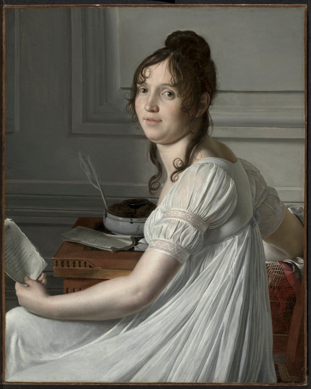 Sophie Crouzet, c. 1801. by Louise Marie Jeanne Hersent