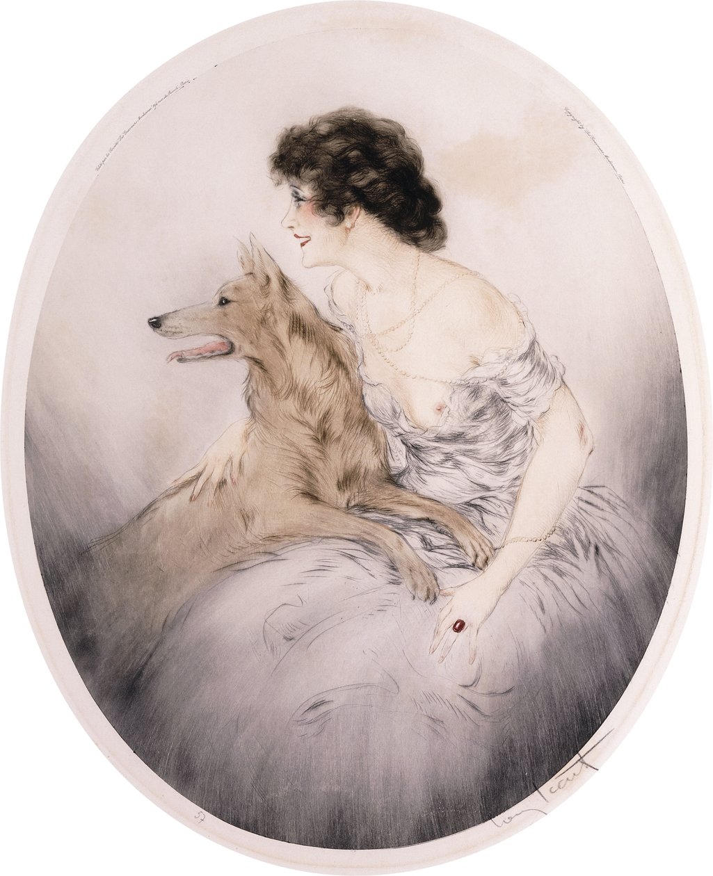 En yakın arkadaşlar by Louis Icart