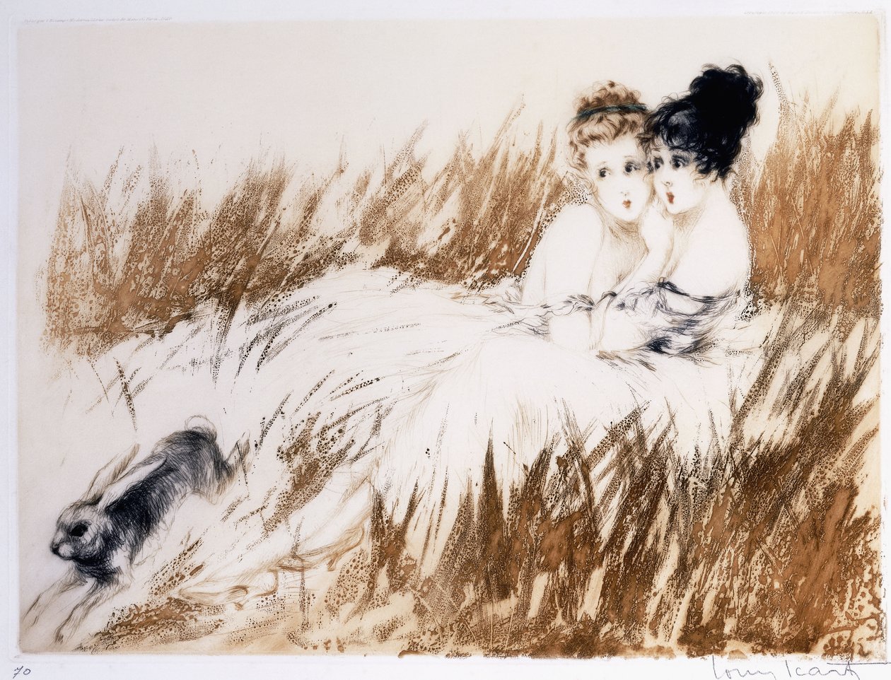 Korkmuş by Louis Icart
