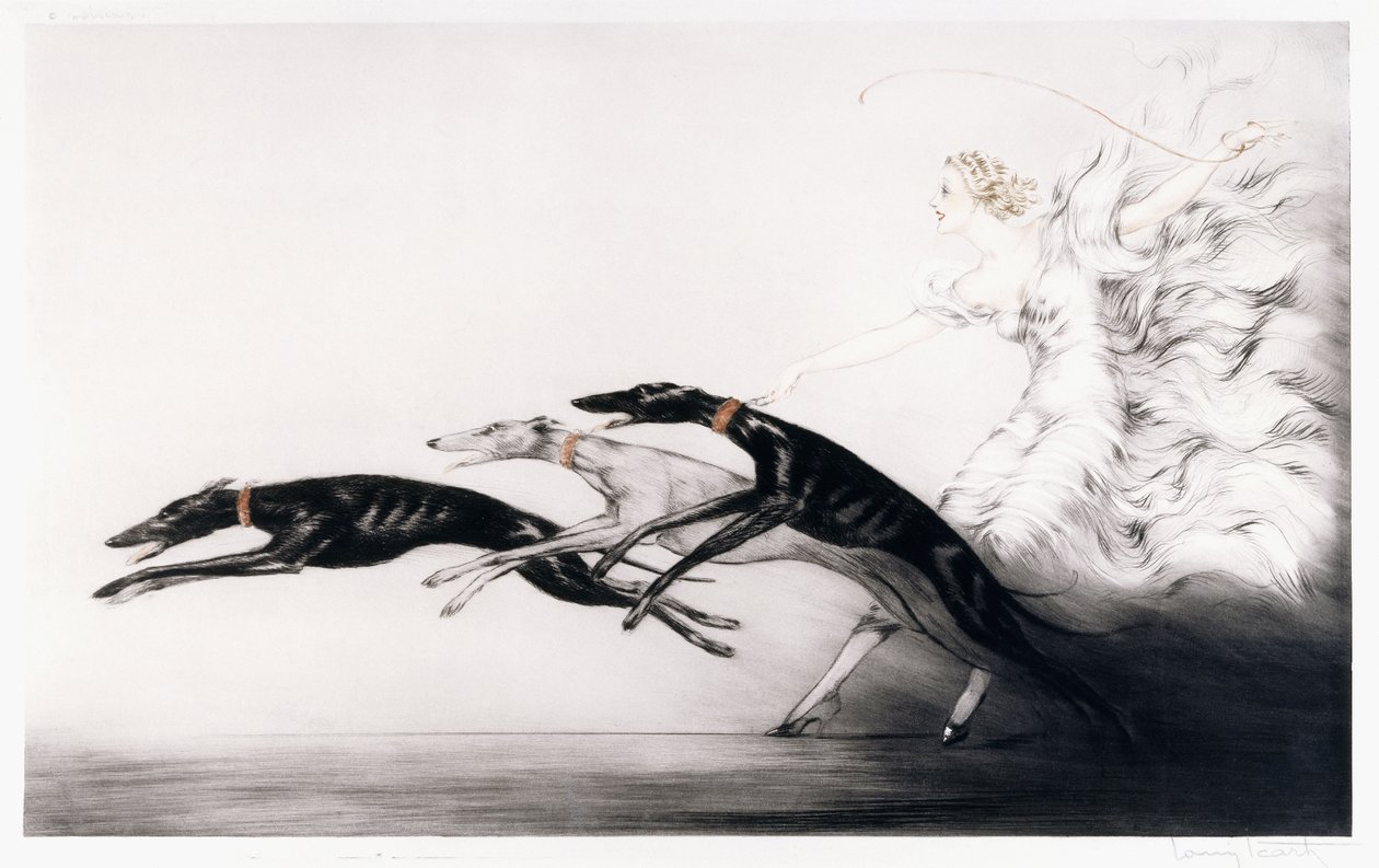 Hız II by Louis Icart