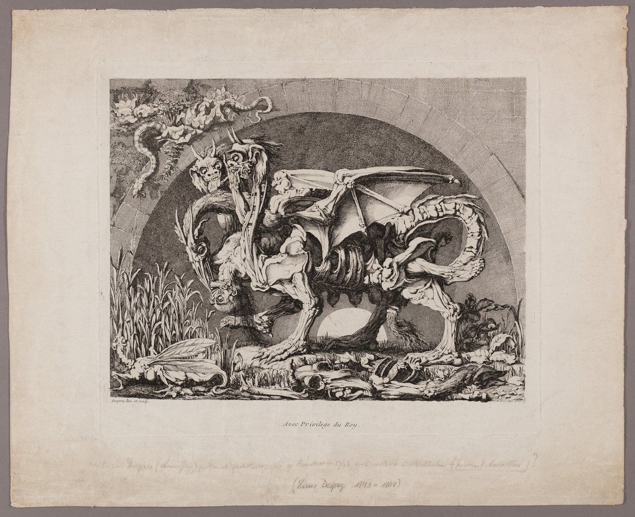 Kimera by Louis Jean Desprez