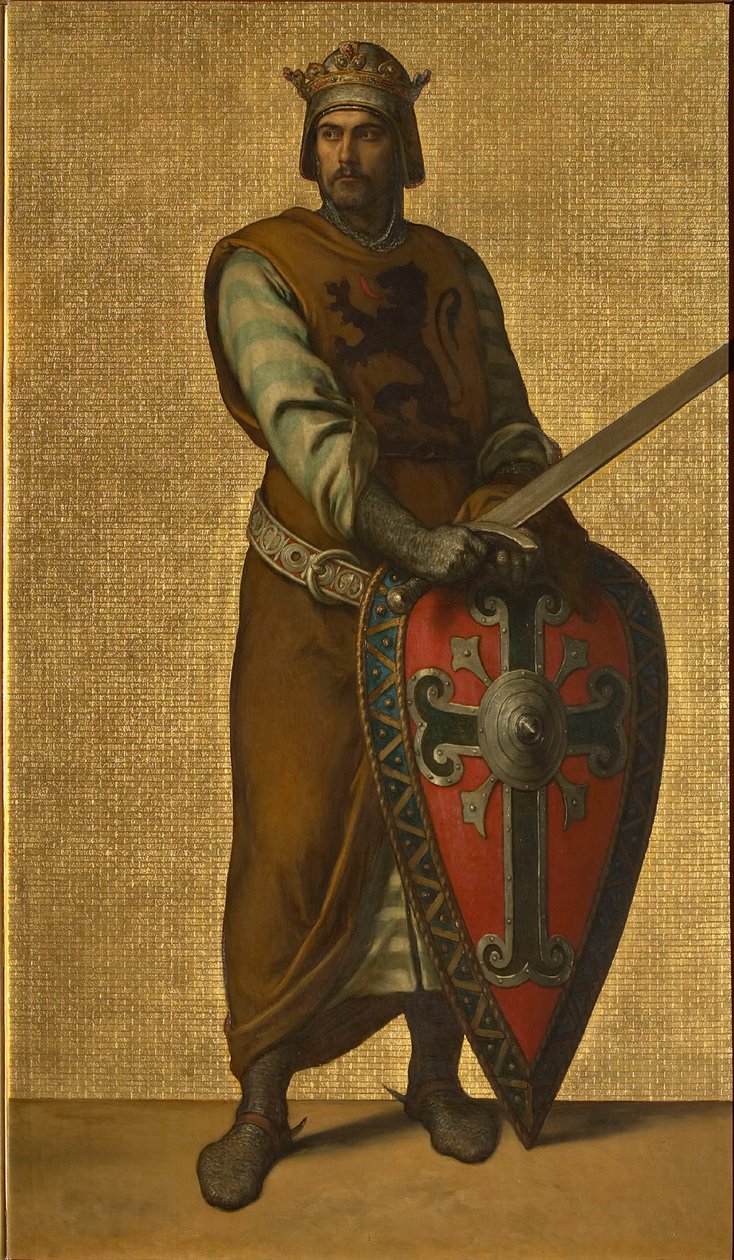 Kudüslü II. Robert, 1872-1877. by Louis Joseph Gallait