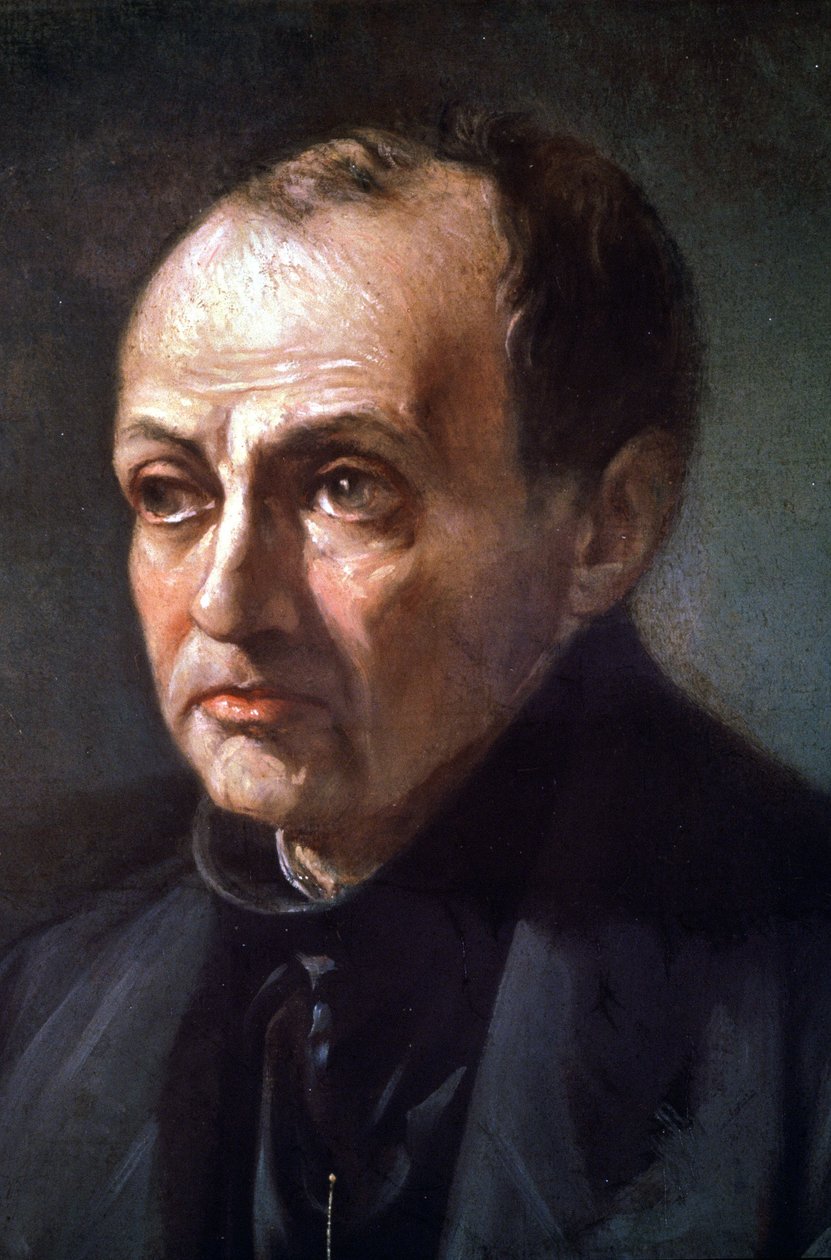 Auguste Comte by Louis Jules Etex