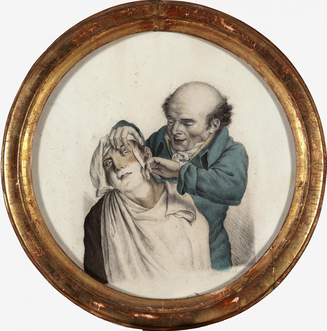 Becerikli berber, 1823 by Louis Leopold Boilly