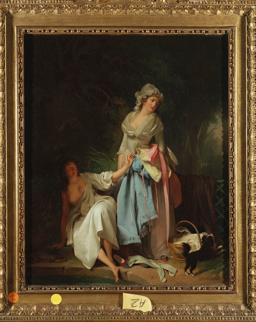banyocu şaşırttı by Louis Leopold Boilly