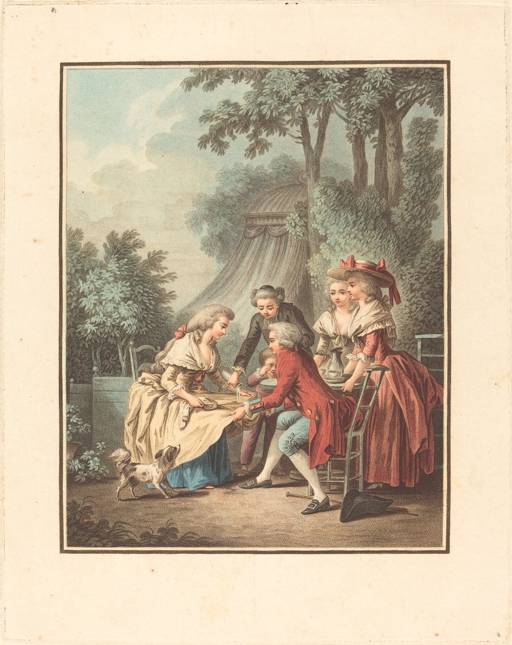Öğle yemeği. by Louis Marin Bonnet