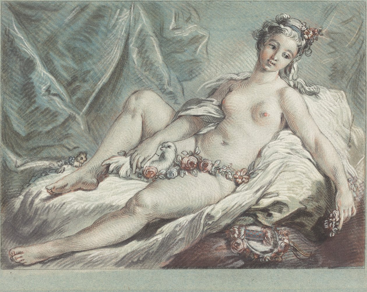 Venüs'ün Uyanışı, 1769. by Louis Marin Bonnet