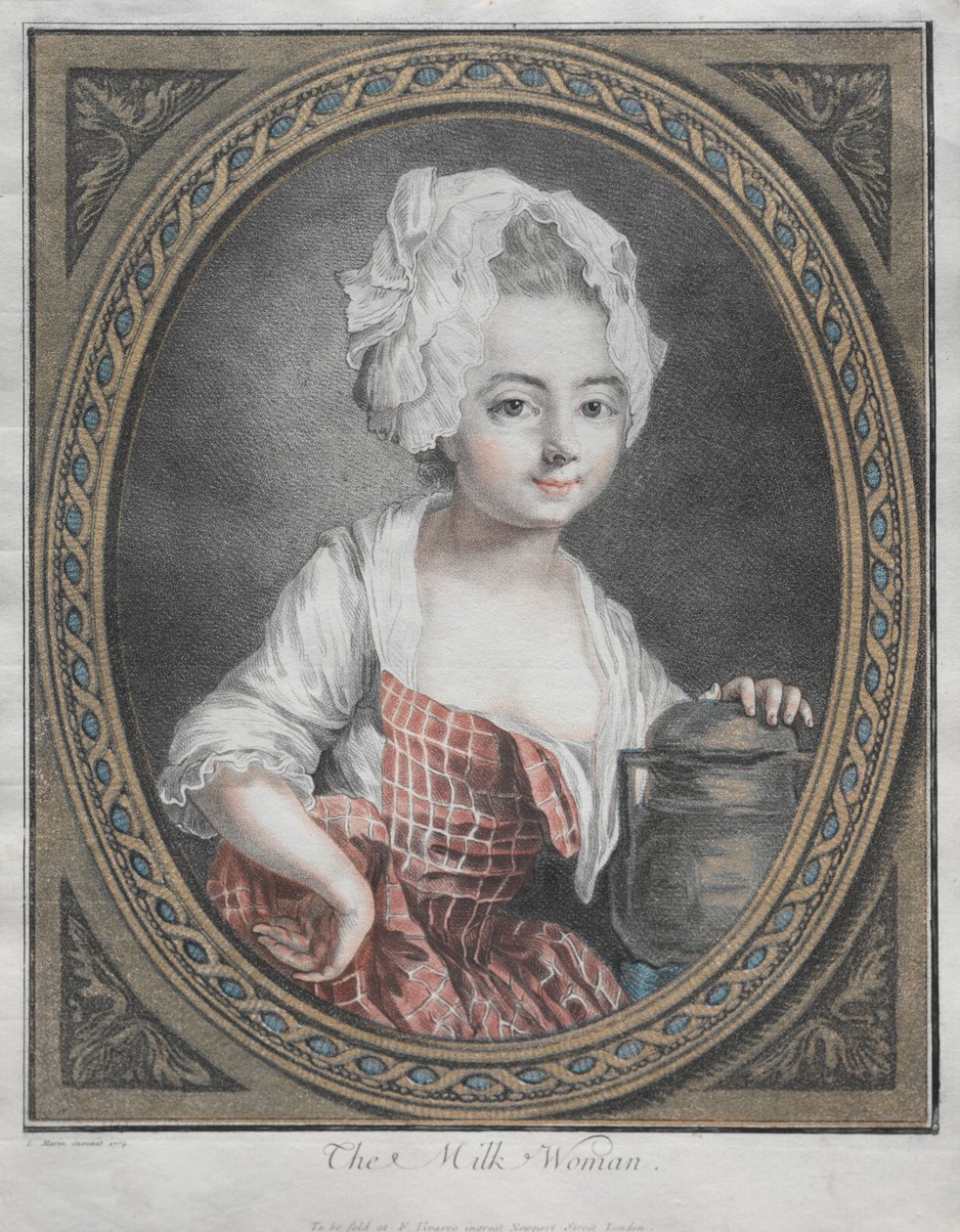 Süt Kadını by Louis Marin Bonnet