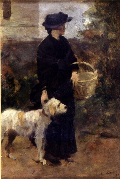Sabah Yürüyüşü (panelde yağ) by Louis Mettling