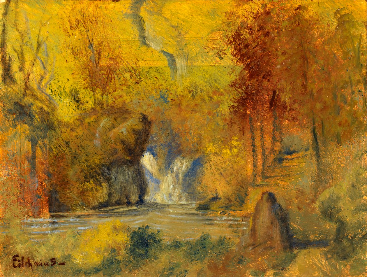 Sonbahar Manzarası, ca. 1919. by Louis Michel Eilshemius