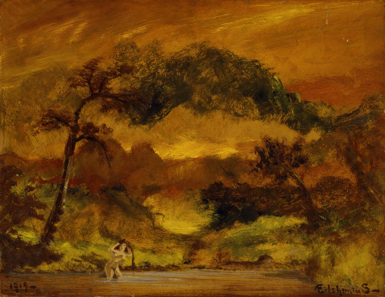 Sarkan Dallar, 1919. by Louis Michel Eilshemius