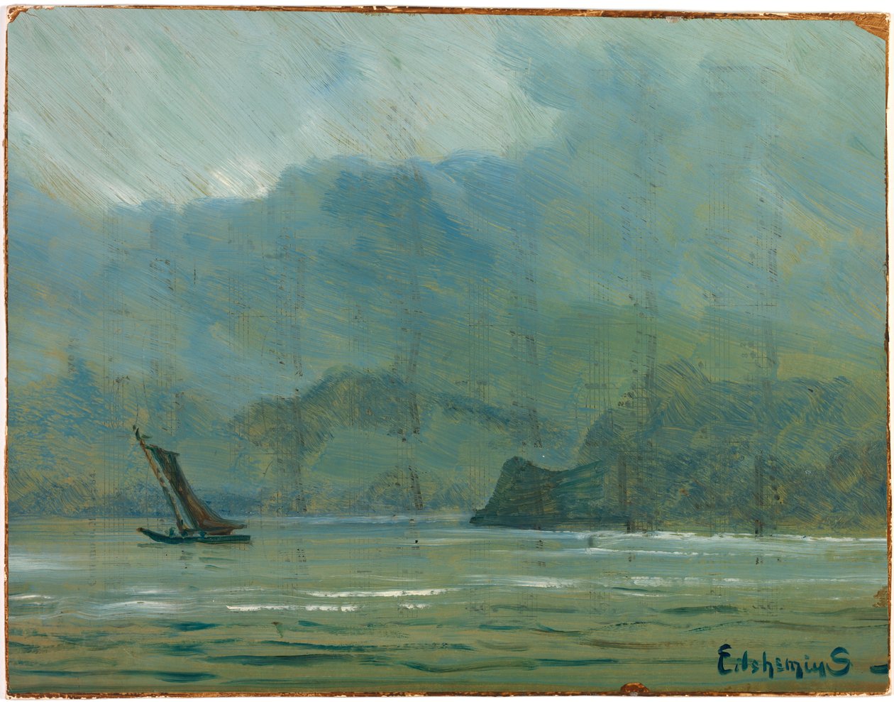 Soluk Mavi Manzara, nd by Louis Michel Eilshemius