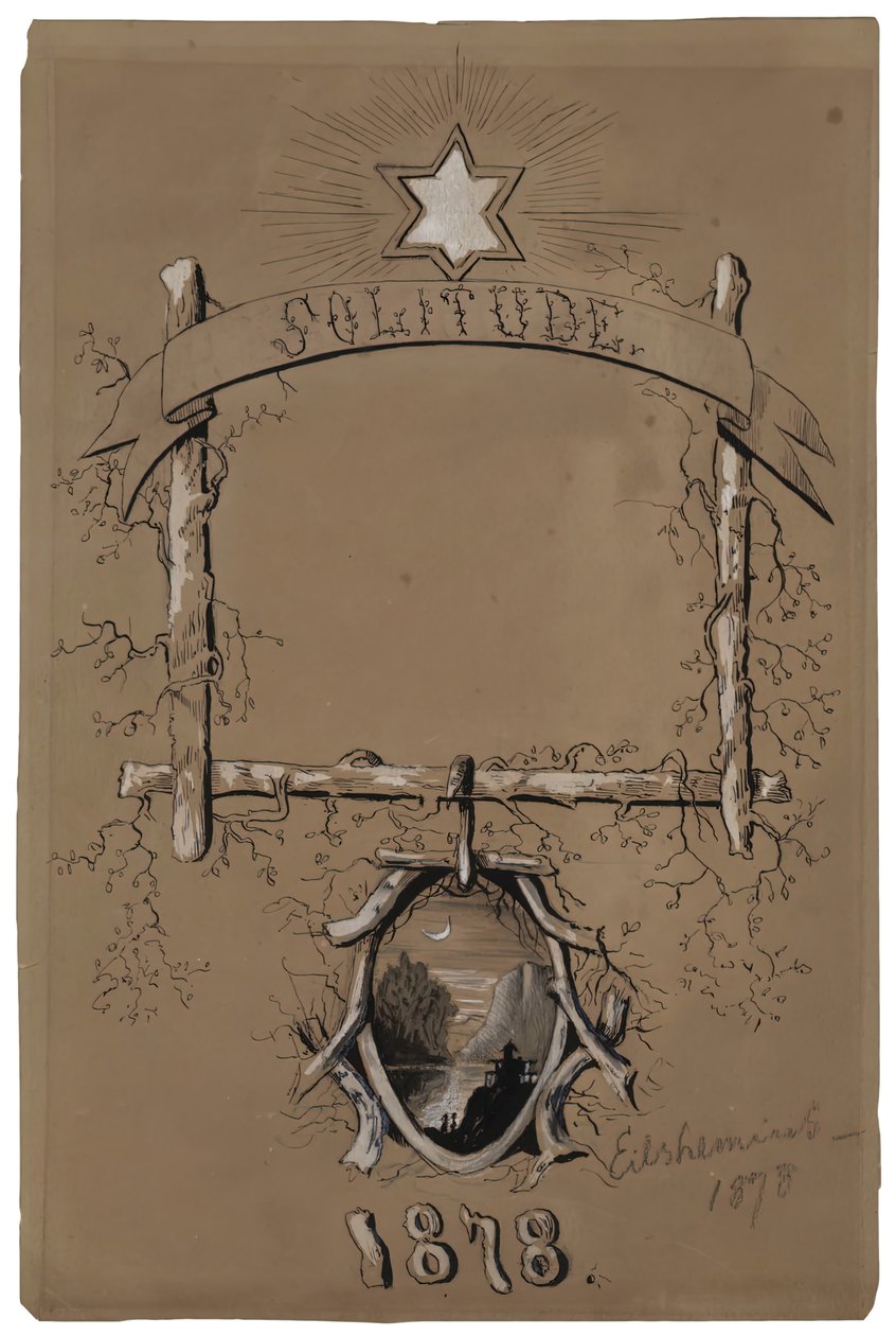 Yalnızlık, 1878. by Louis Michel Eilshemius