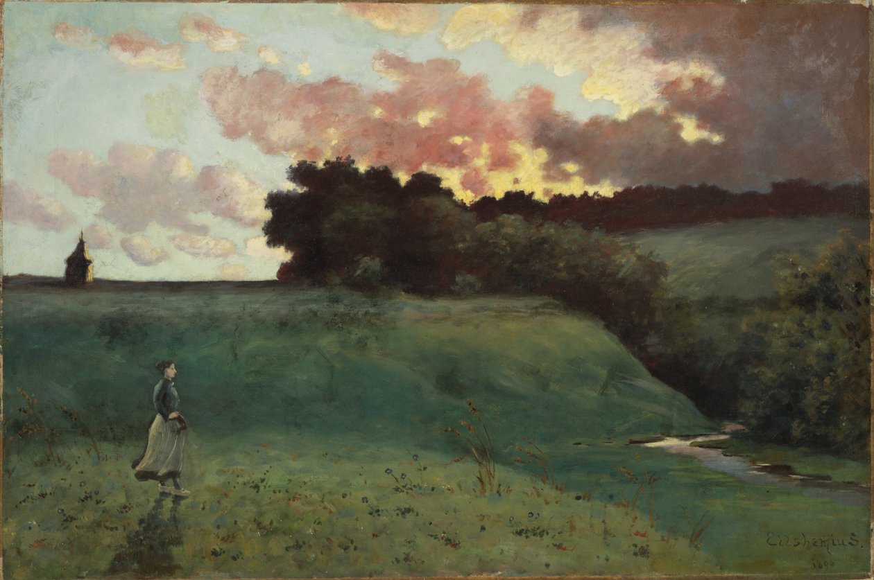 Fırtınalı Manzara, 1890 by Louis Michel Eilshemius