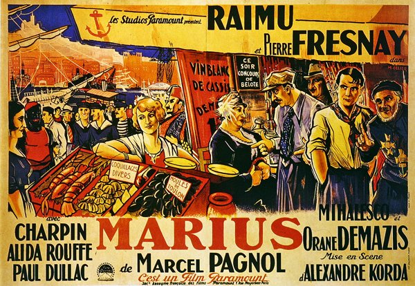 marius afişi by Louis Ollier