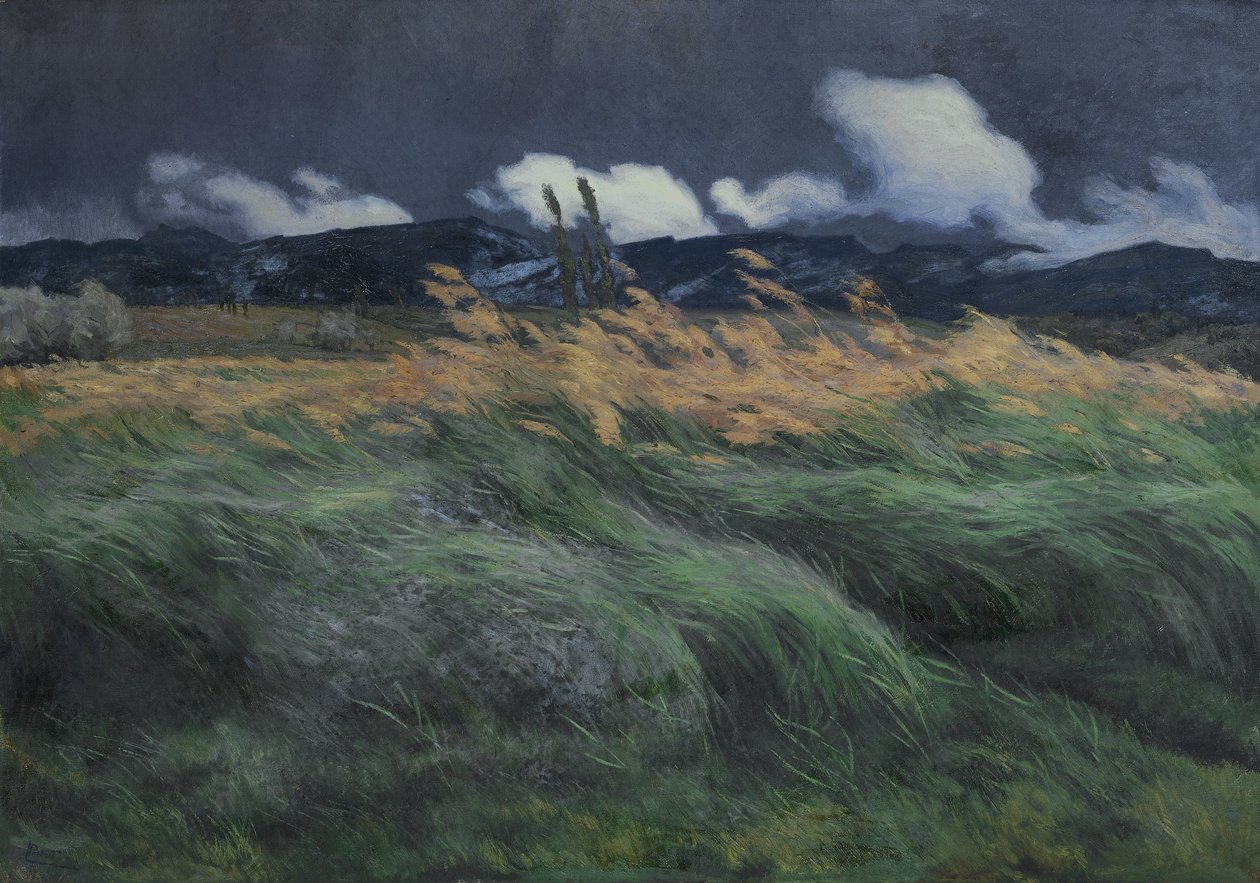 Manzara by Louis Patru (signed by artist)
