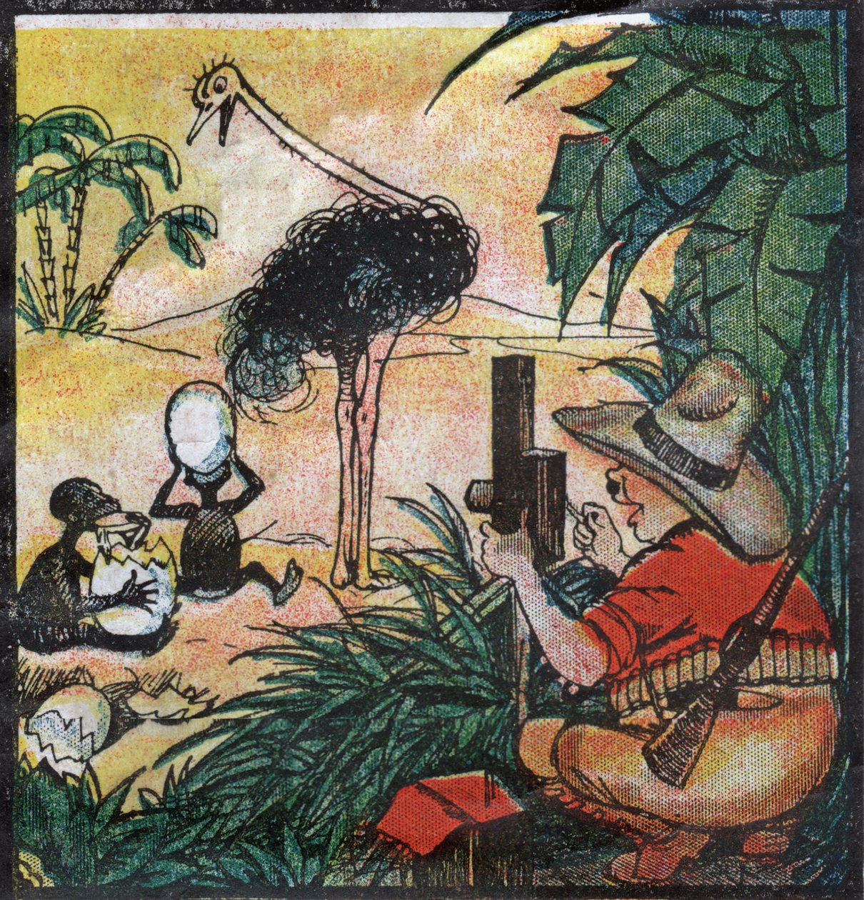 Nestor Fenleroc. (illüstrasyon by Louis Peltier