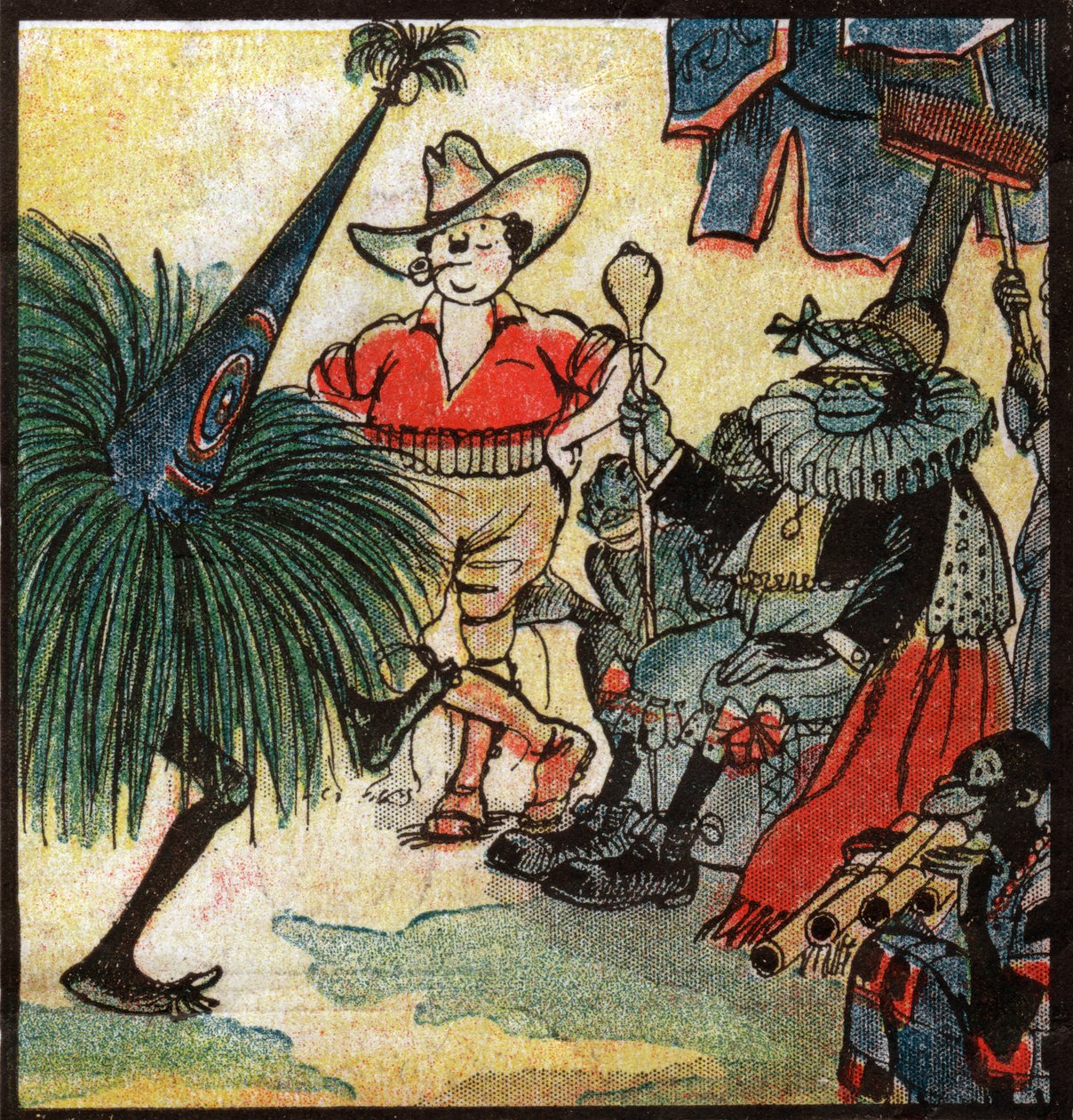 Nestor Fenleroc. (illüstrasyon by Louis Peltier