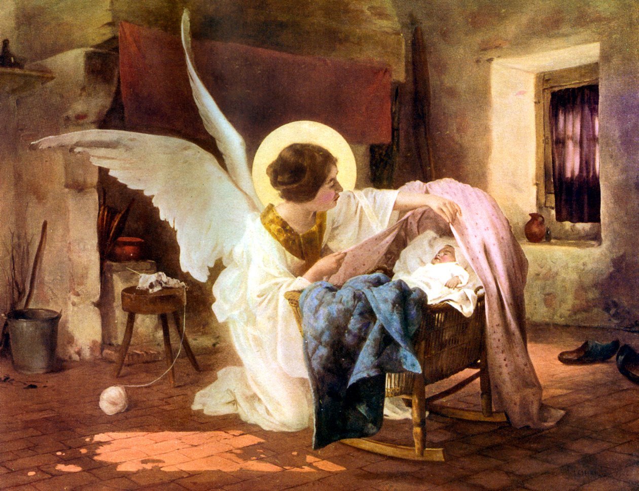 Koruyucu Melek, 1926. by Louis Tessier