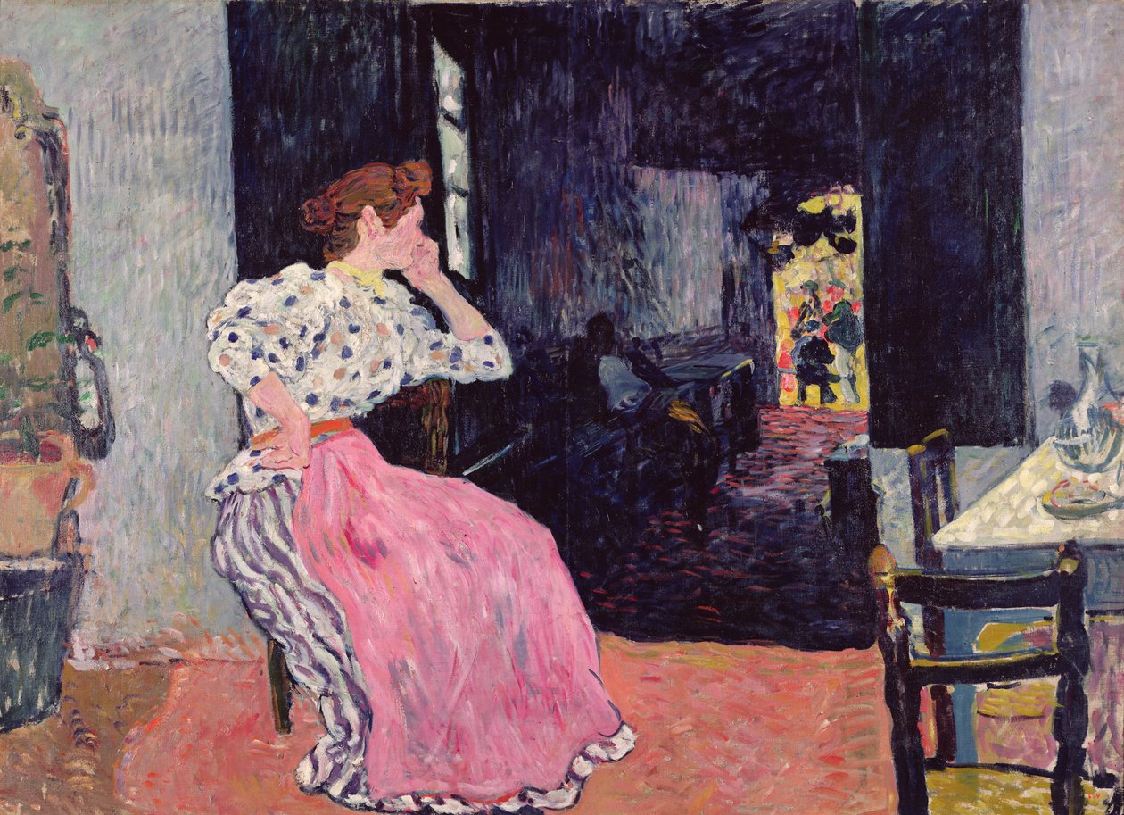 Kabaredeki Kadın by Louis Valtat