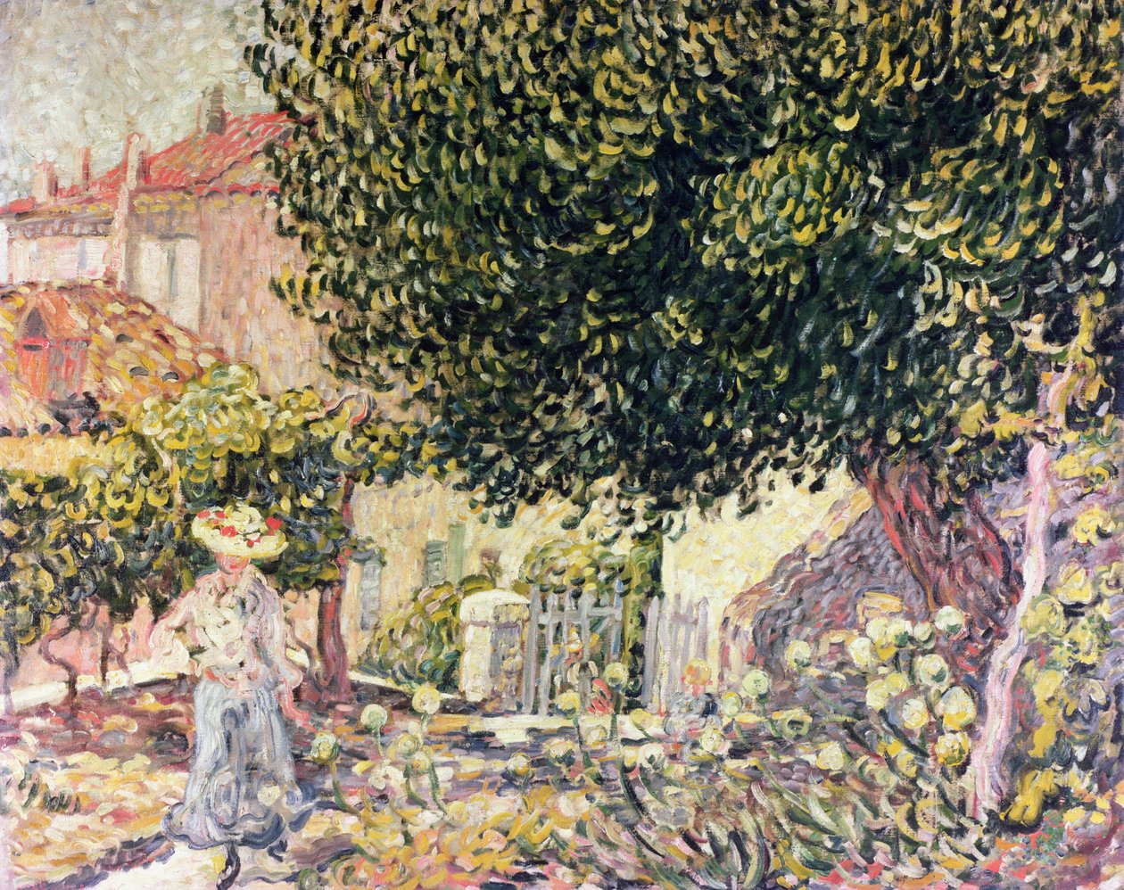 Bahçedeki Kadın by Louis Valtat