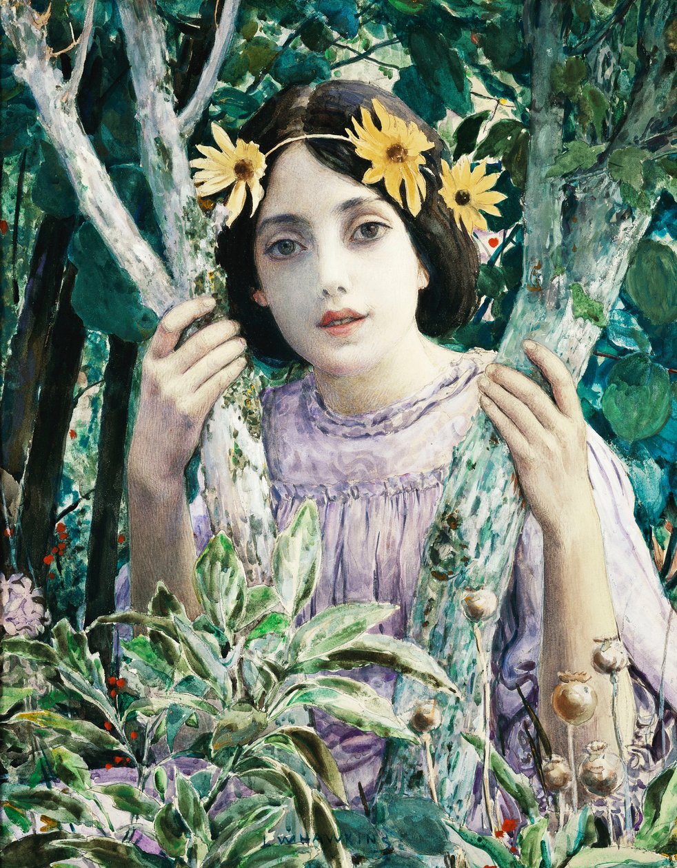 İdil, by Louis Welden Hawkins