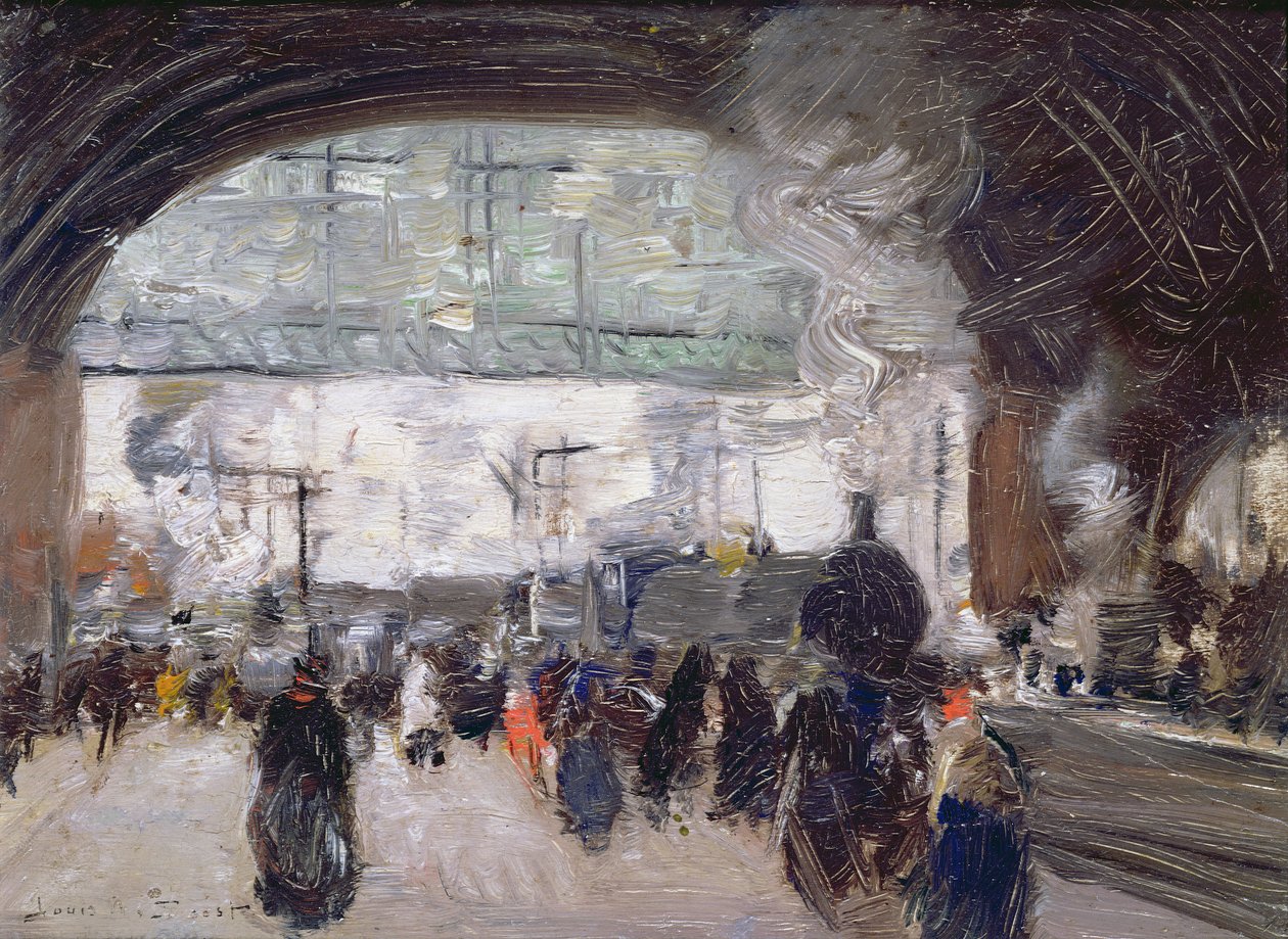 Tren istasyonu by Louis Willem van Soest