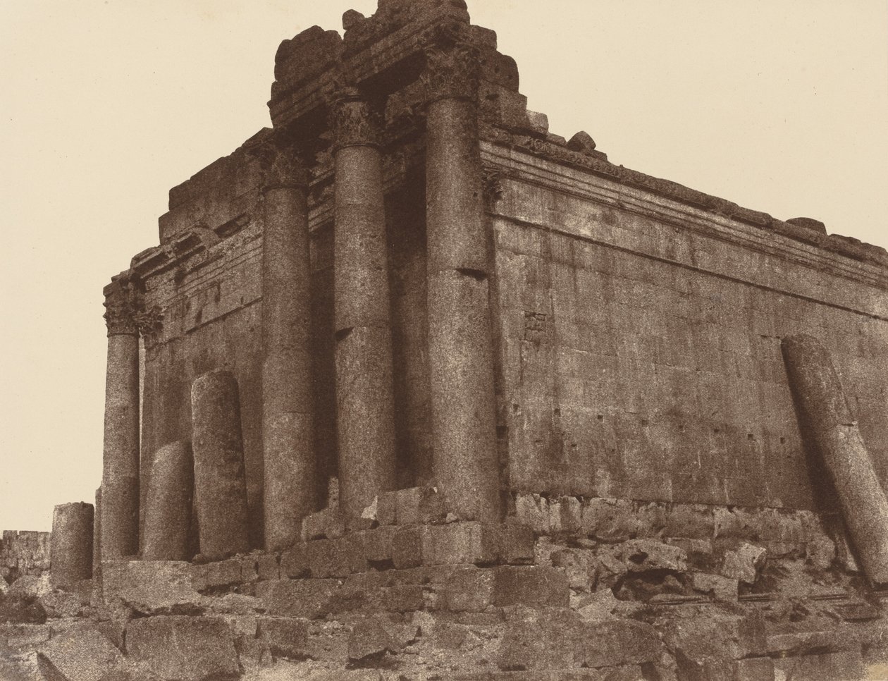 Baalbeck by Louis de Clercq