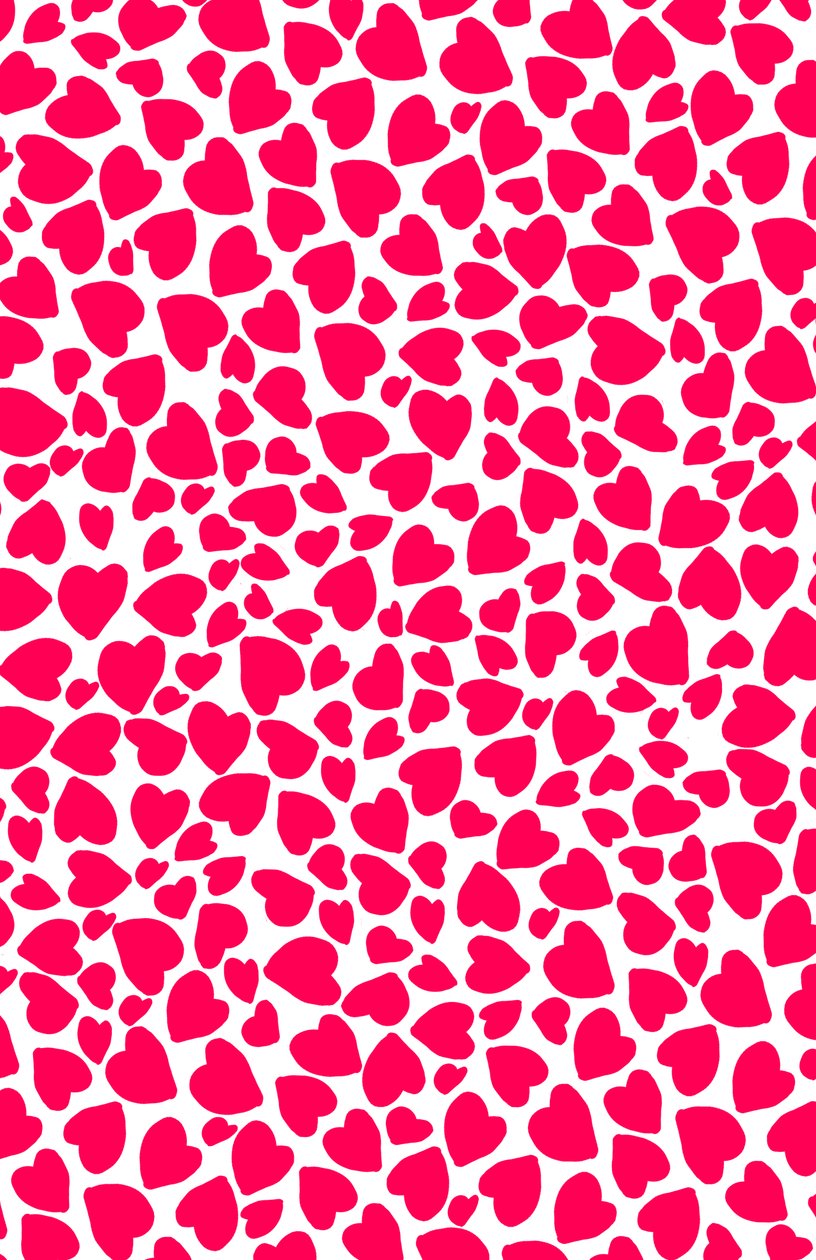 Animal Print Heart, 2014 (dijital görüntü) by Louisa Hereford