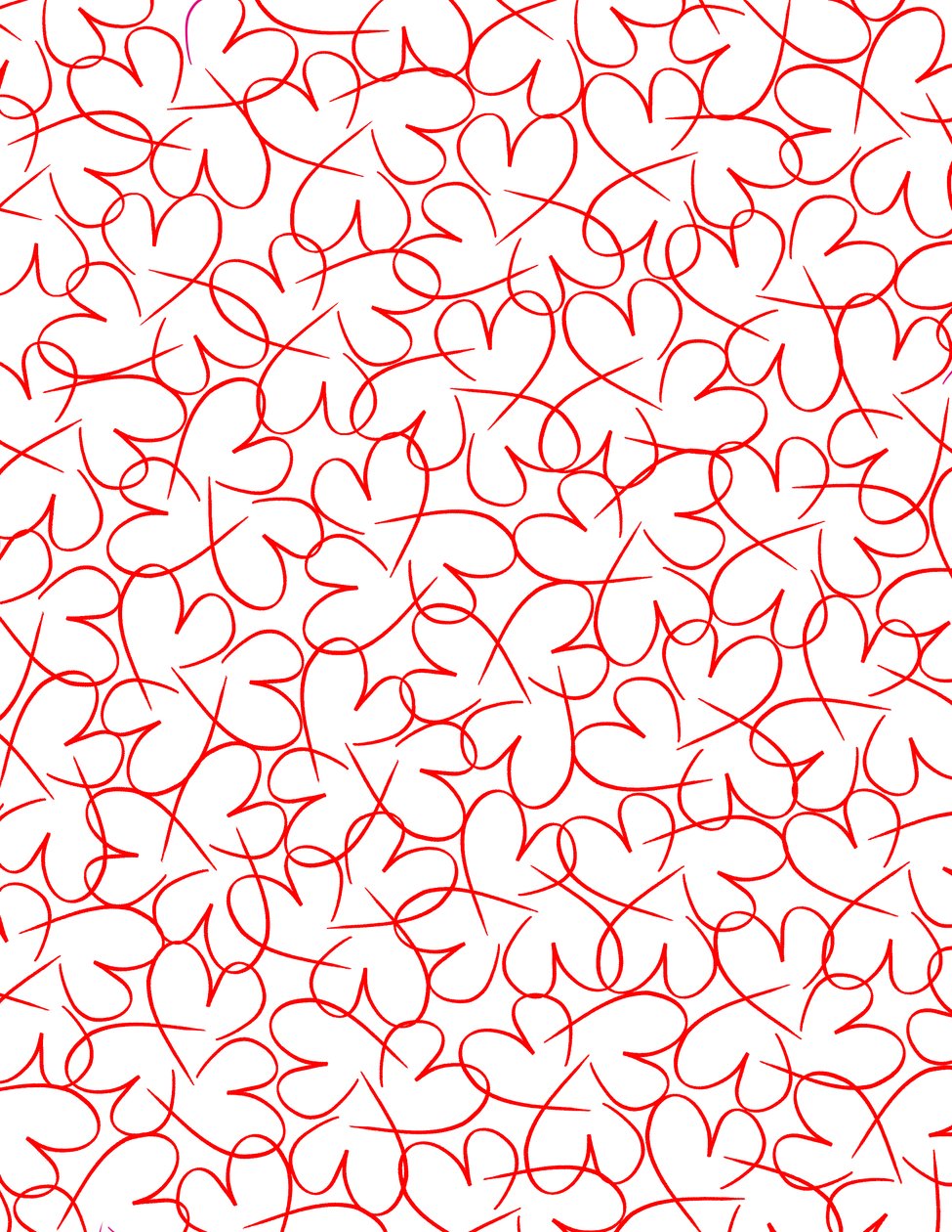 Linked Hearts, 2014 (dijital görüntü) by Louisa Hereford