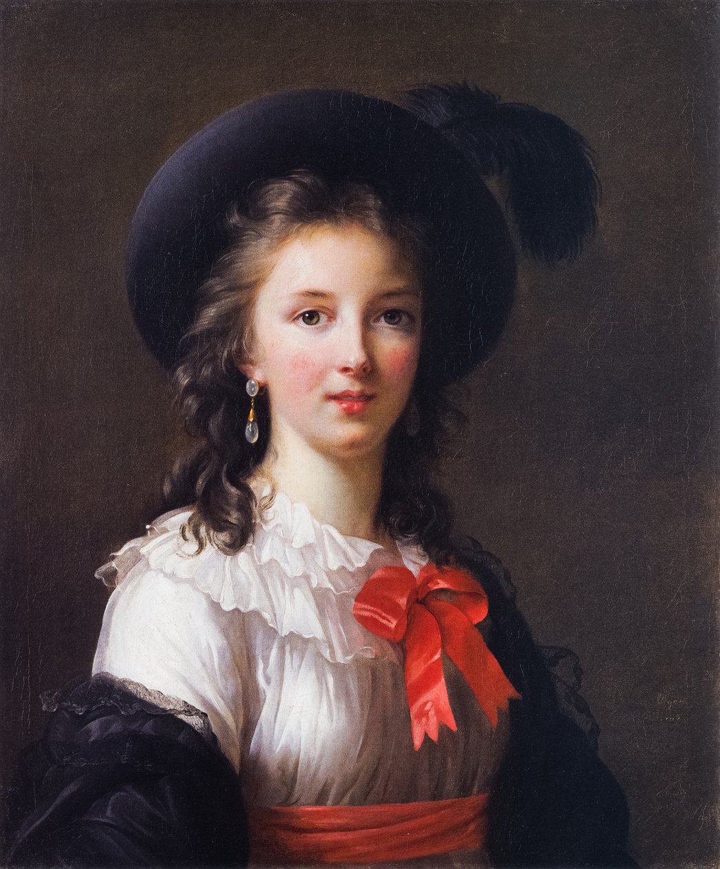 otoportre by Elisabeth Louise Vigee Lebrun