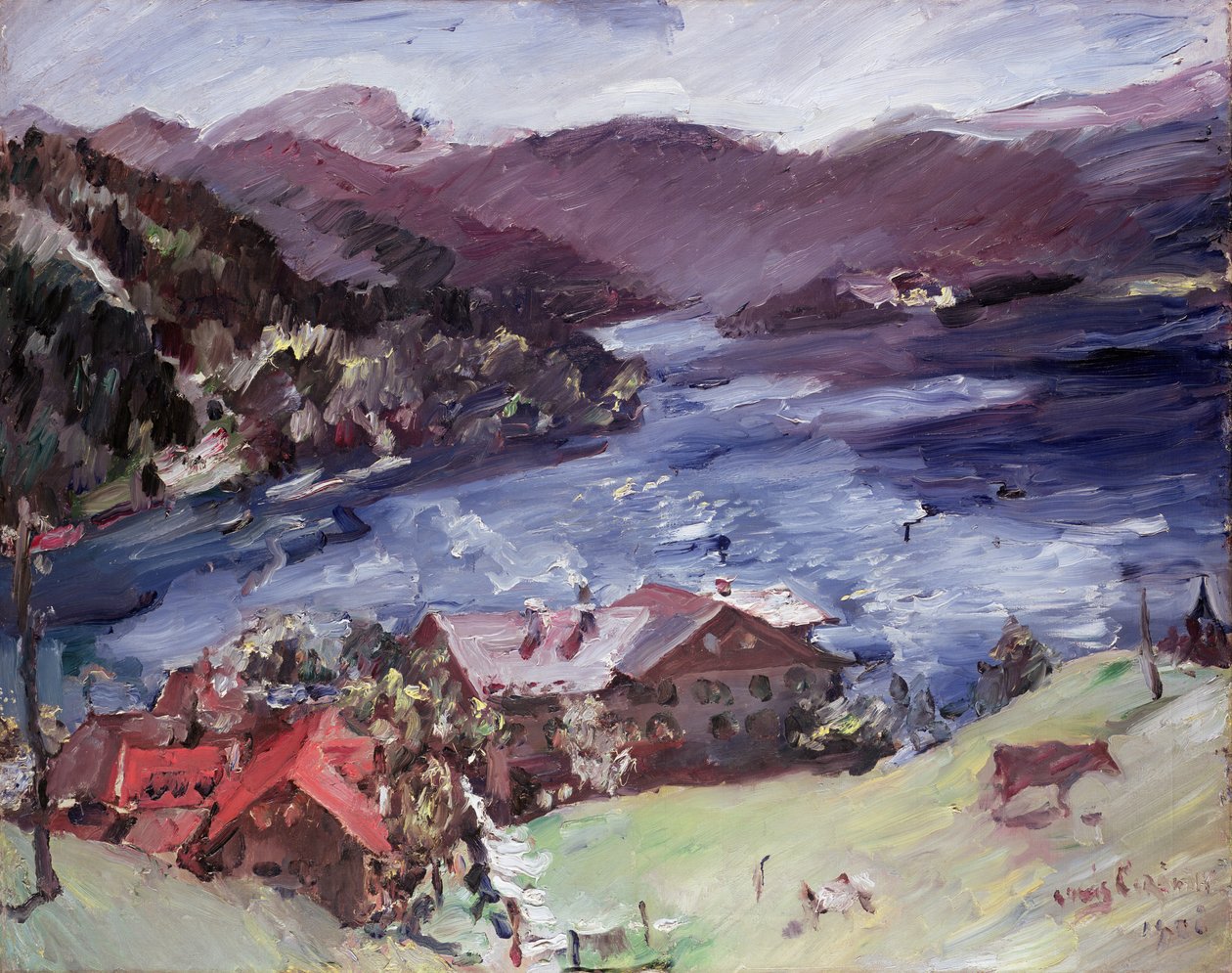 Walchensee, 1921 by Lovis Corinth