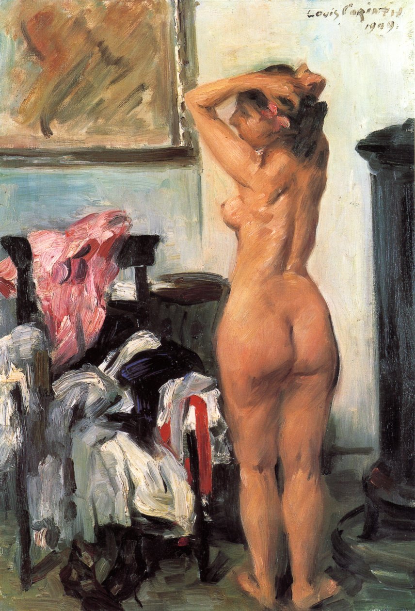 Model molası by Lovis Corinth