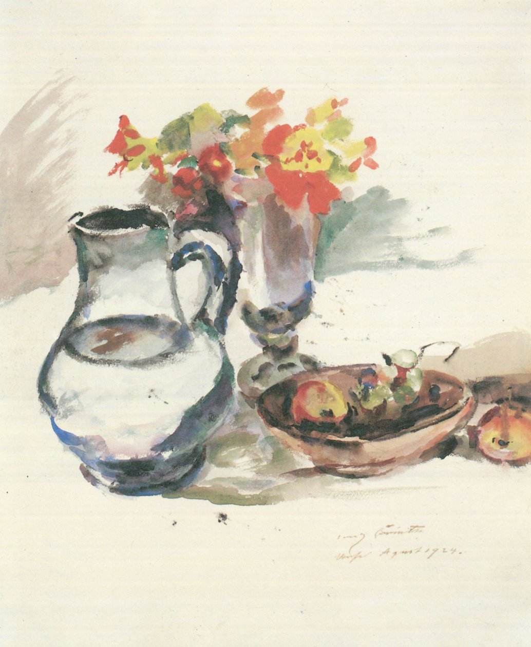 Natürmort Kapuziner-Straun by Lovis Corinth