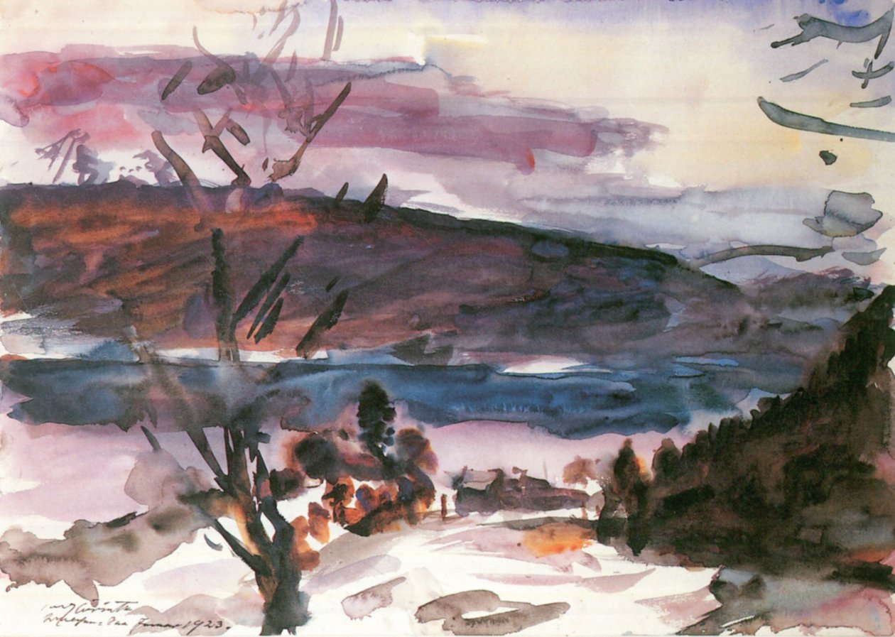 Walchenbergn by Lovis Corinth