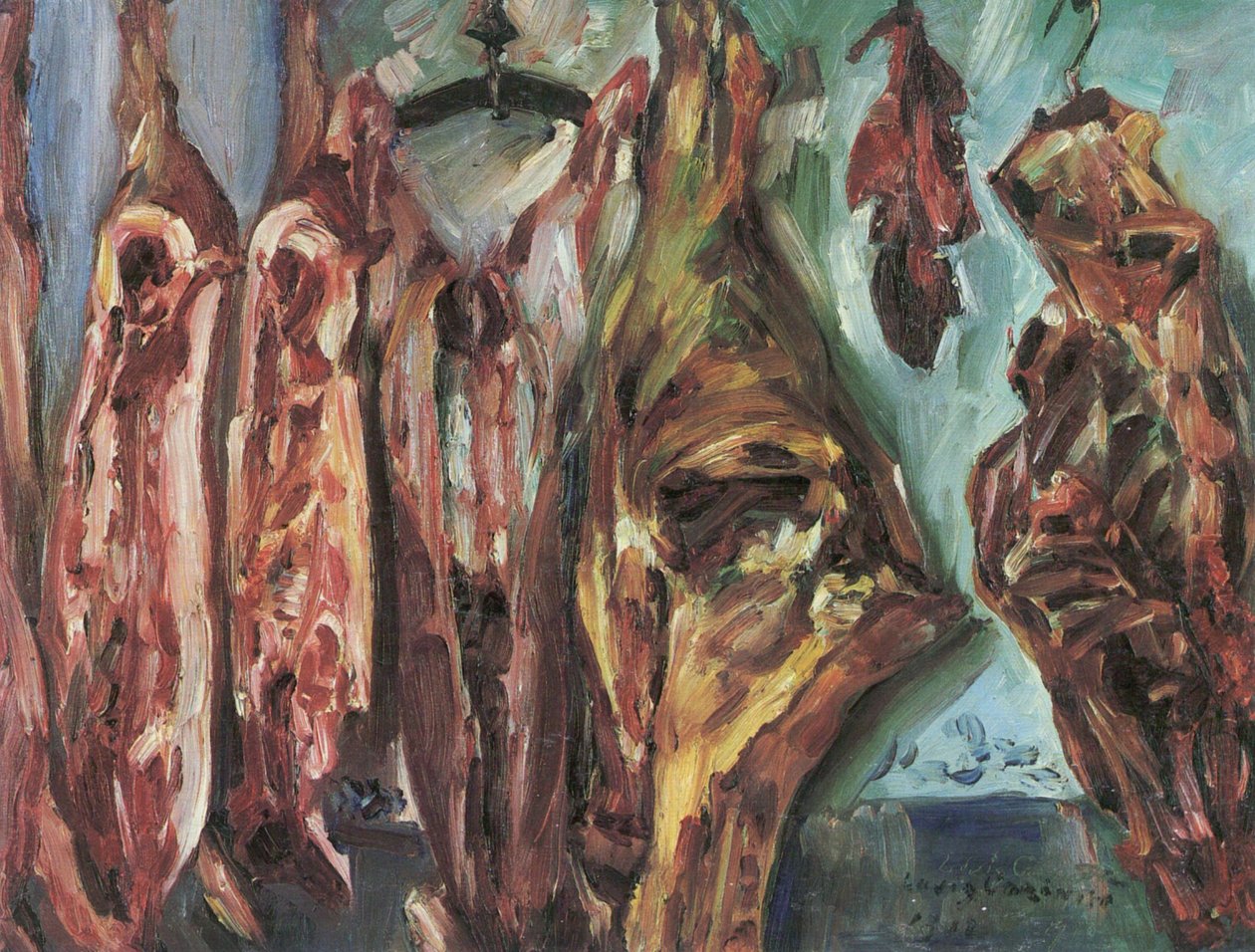 Fischstillebenn by Lovis Corinth