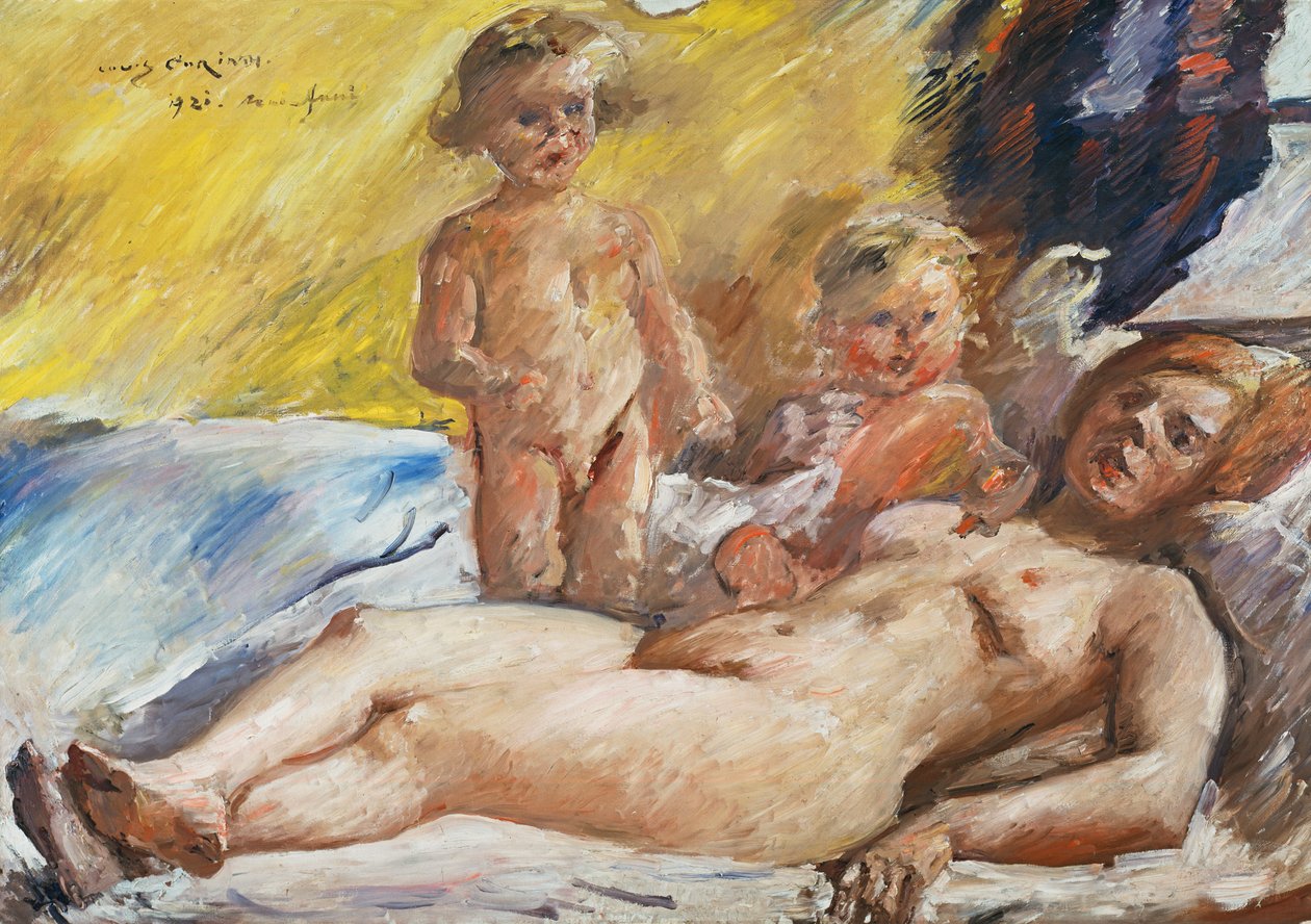 Putti ile hareket et by Lovis Corinth
