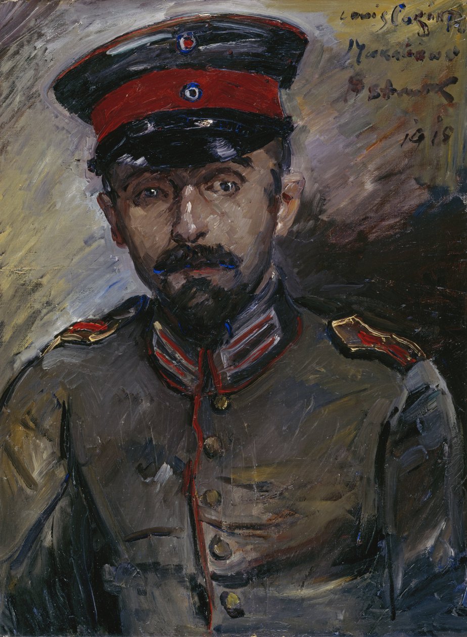 Ressam Makabäus-Hermann Vuruldu by Lovis Corinth