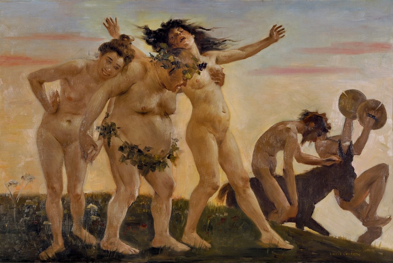 Eve Dönüş Bacchantes by Lovis Corinth