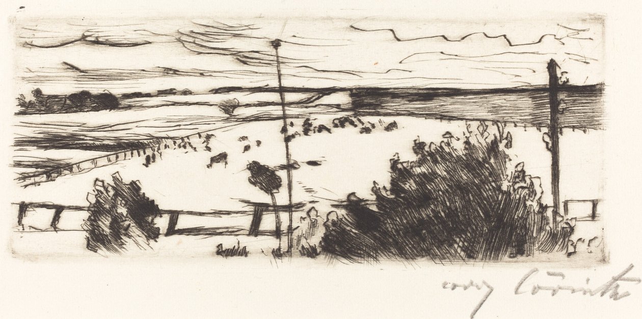 Sahil (Deniz Manzarası) by Lovis Corinth