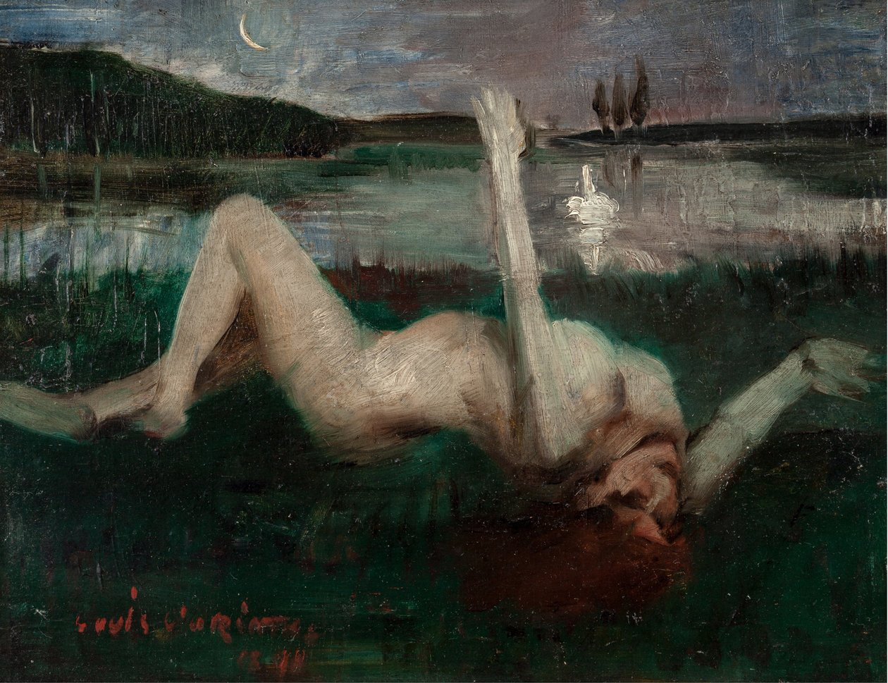 Leda, 1890. by Lovis Corinth