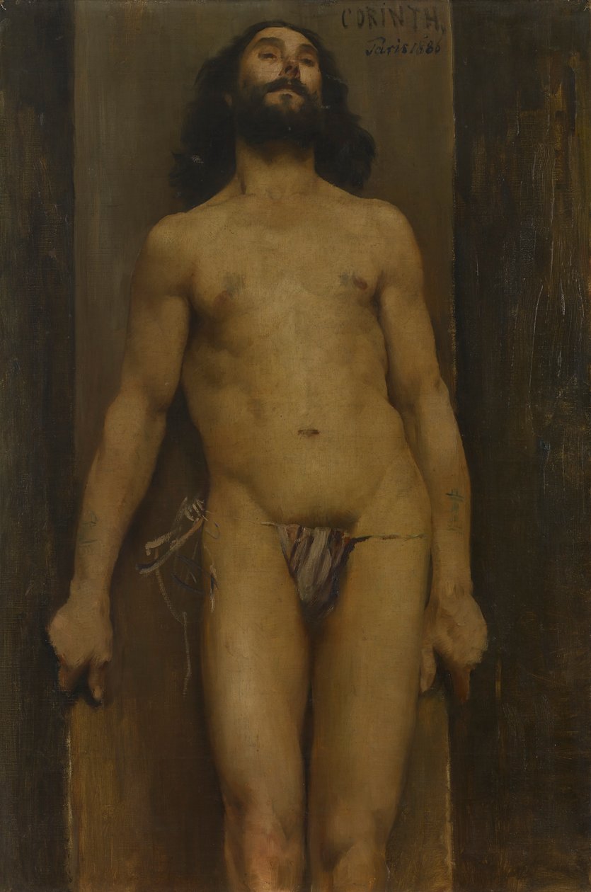 Erkek Çıplak (M?nnlicher Akt) by Lovis Corinth