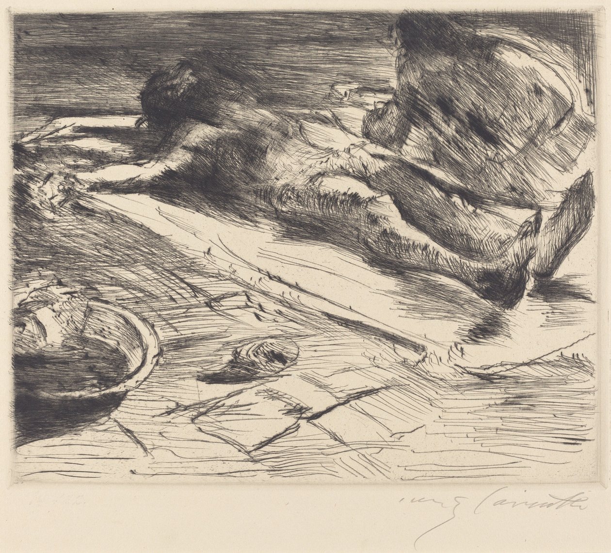 Şefkât by Lovis Corinth