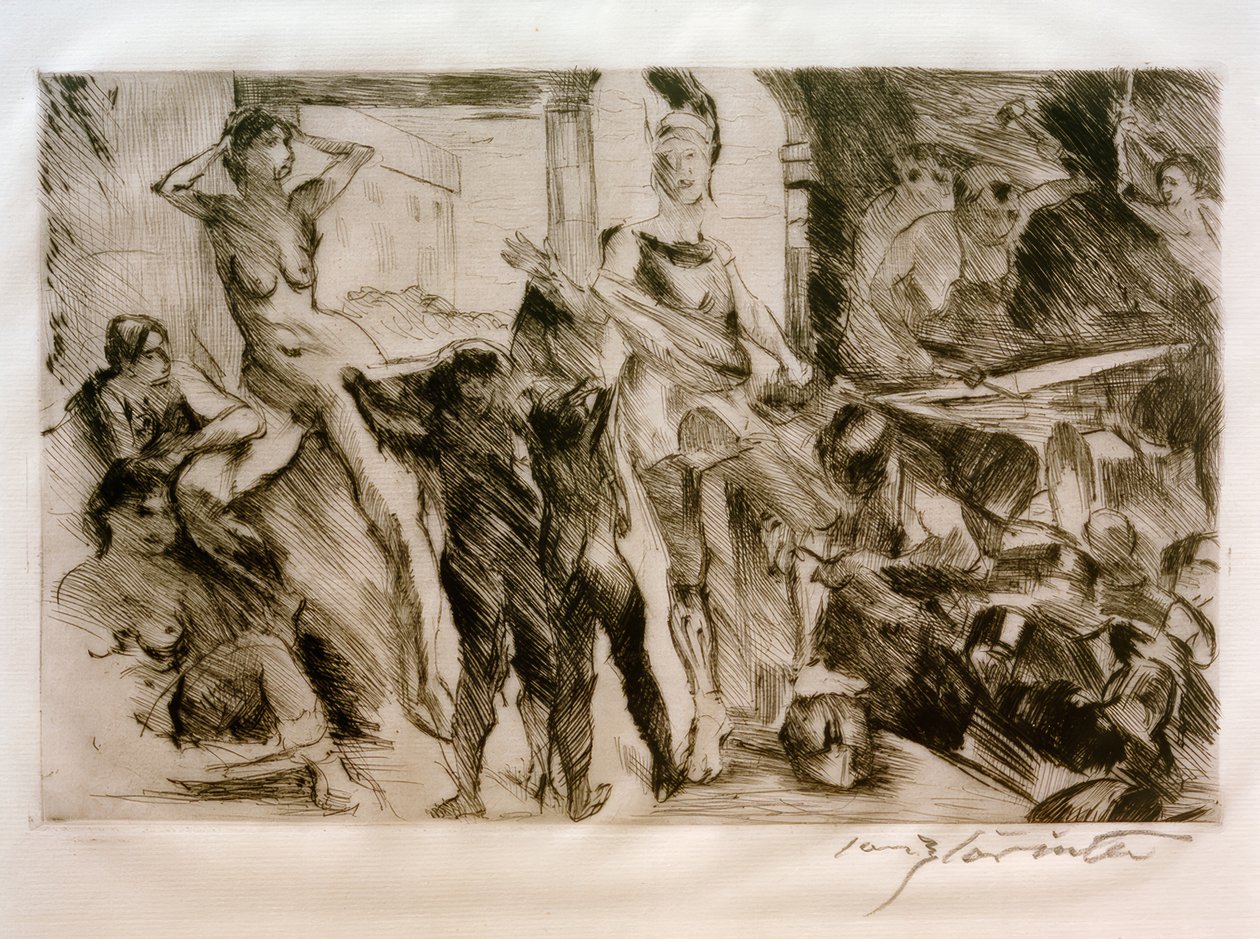 yanardağ forge by Lovis Corinth