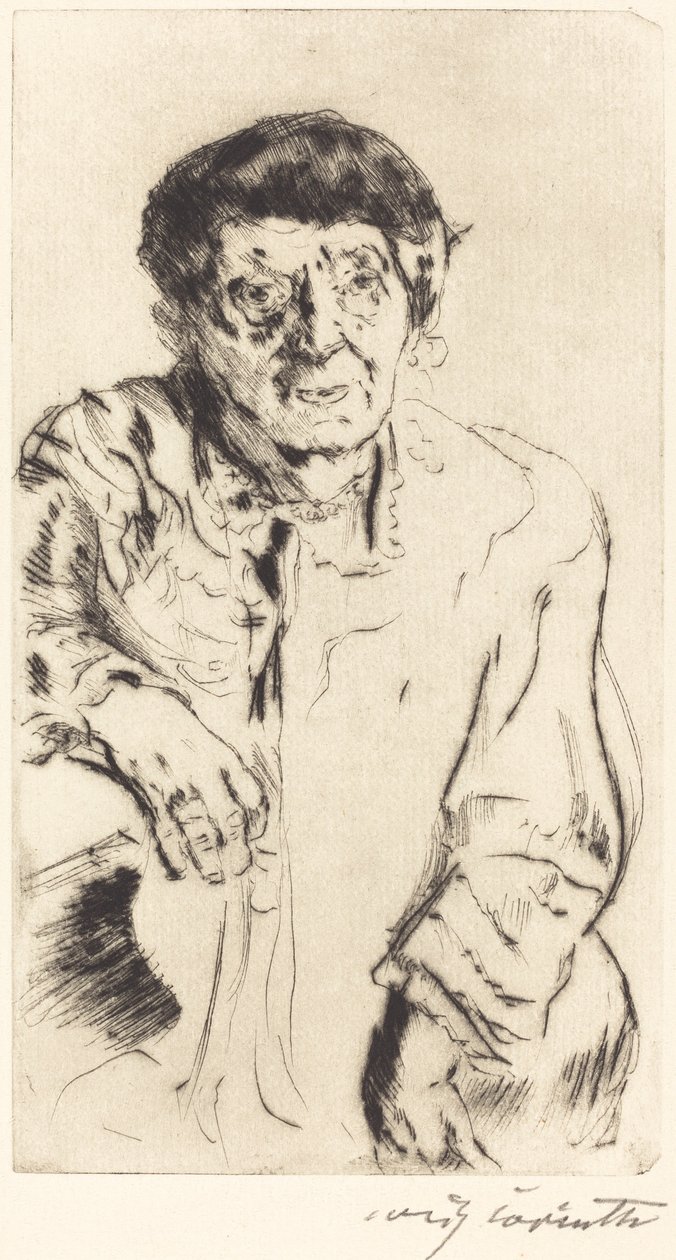 Kayınvalide by Lovis Corinth